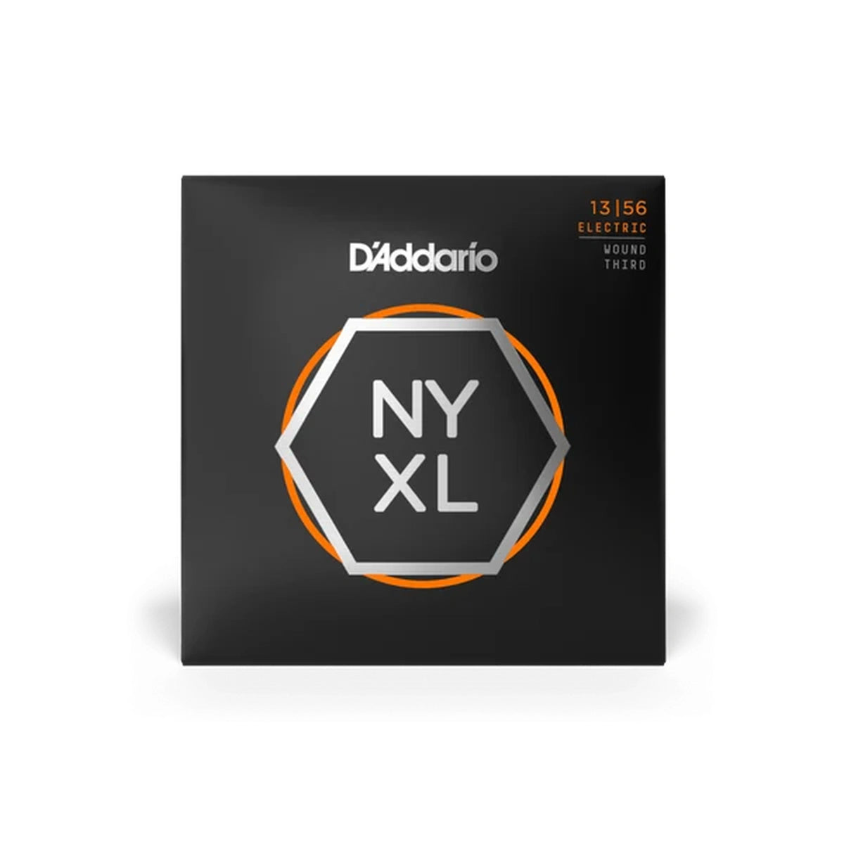 D'Addario NYXL1356W Nickel Wound Electric Guitar Strings Medium Wound 3rd - 13-56