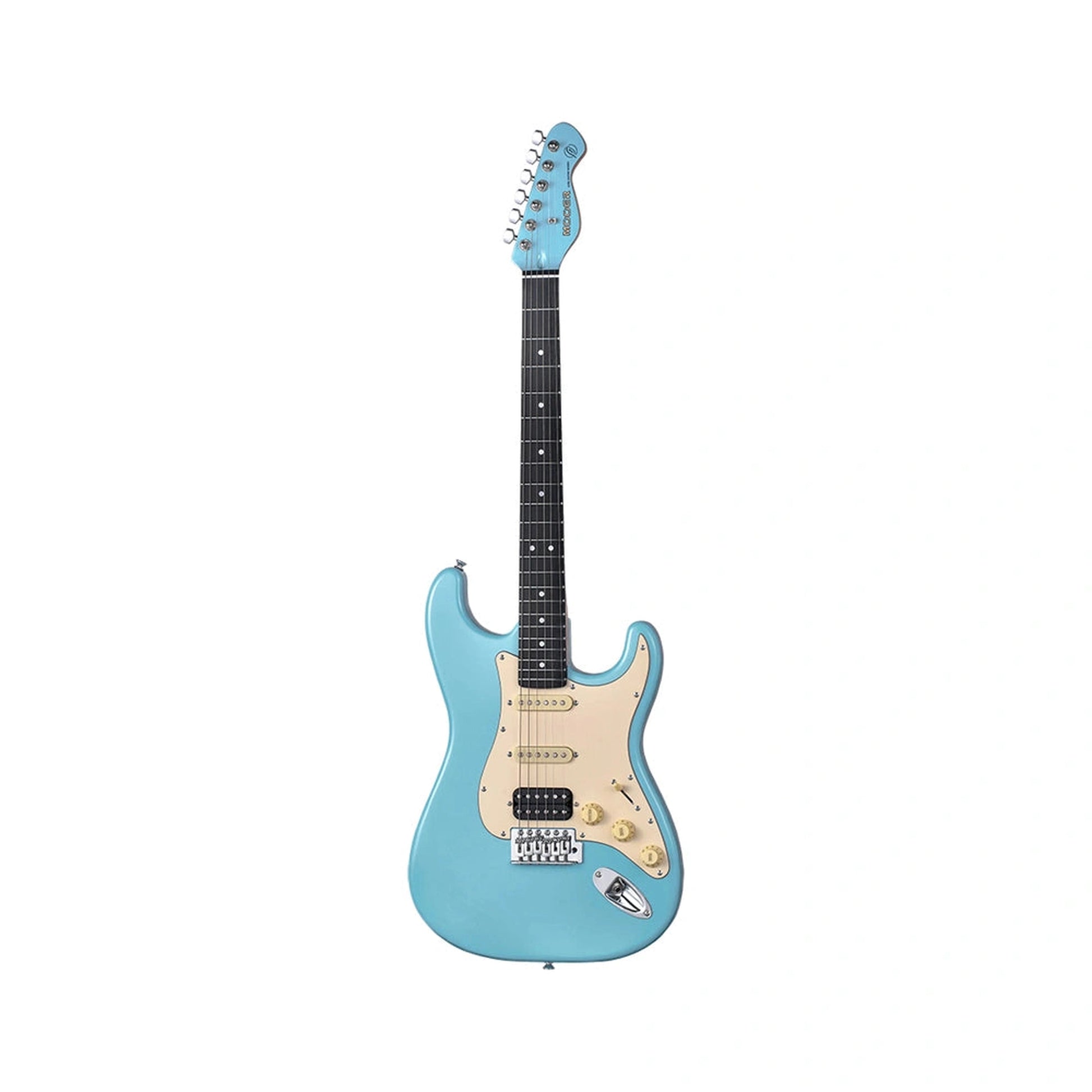 Mooer GGW MSC-10 Pro Electric Guitar - Daphnie Blue - Joondalup Music Centre