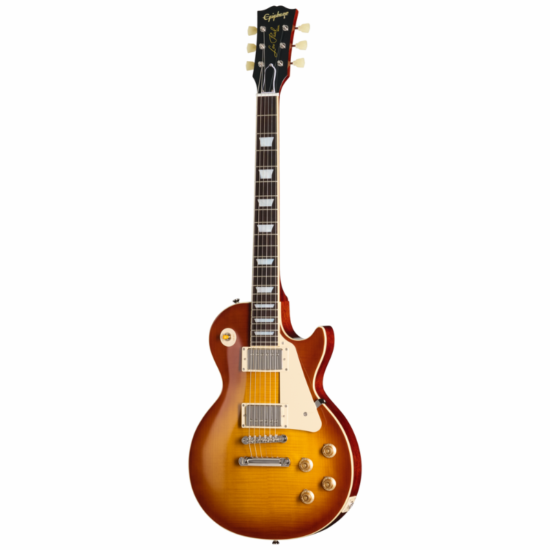 Epiphone Inspired by Gibson '59 Les Paul Std Electric Guitar - Golden Poppy Burst