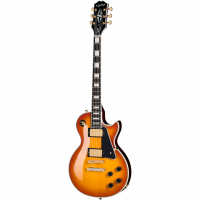 Epiphone Les Paul Custom Figured Electric Guitar - Iced Tea Burst inc. Bag