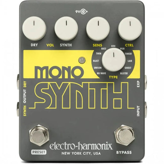 Electro Harmonix Mono Synth Effects Pedal