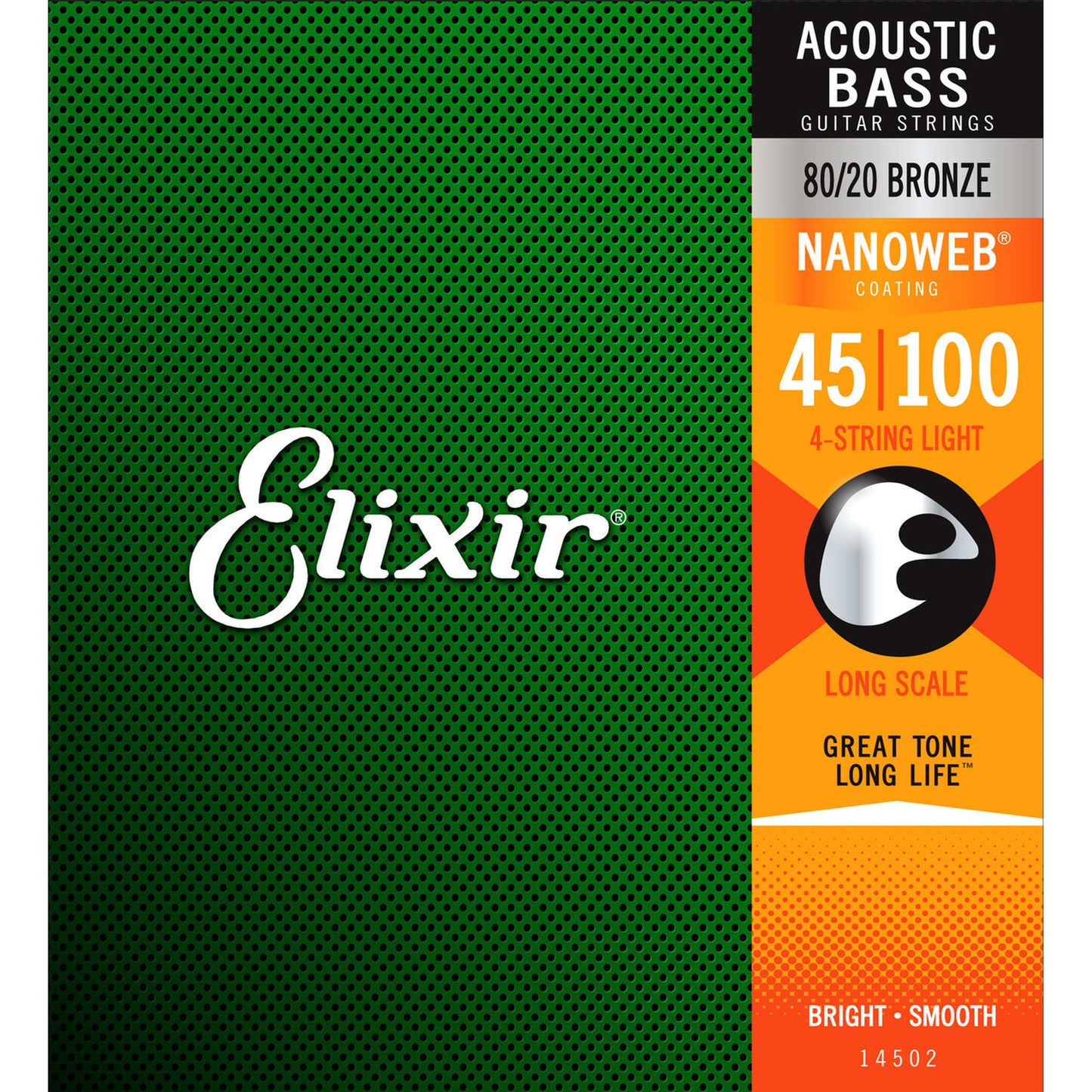 Elixir Nanoweb Acoustic Bass Guitar Strings - 45-100 - Joondalup Music Centre