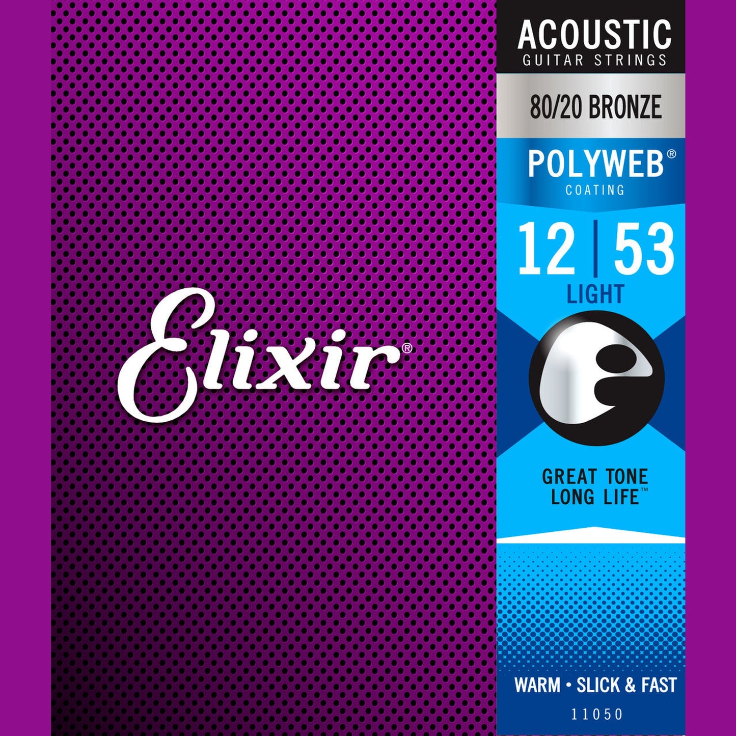 Elixir Polyweb 80/20 Acoustic Guitar Strings - 12-53 - Joondalup Music Centre