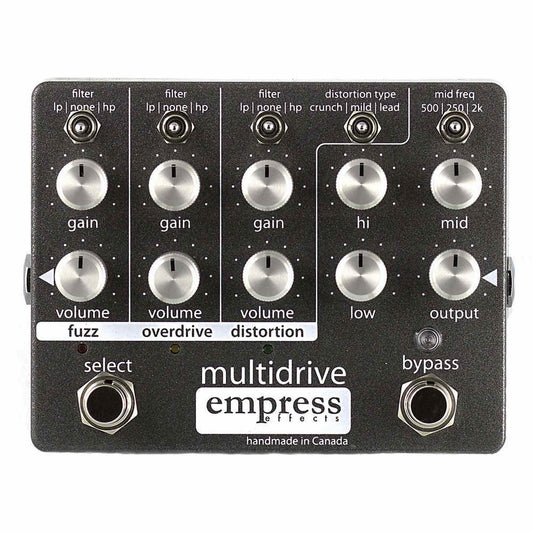 EMPRESS MULTIDRIVE OVERDRIVE EFFECTS PEDAL - Joondalup Music Centre