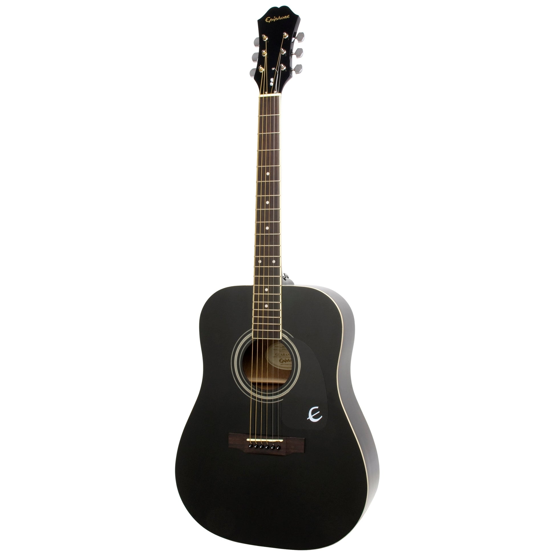 Epiphone DR100 Acoustic Guitar - Ebony - Joondalup Music Centre