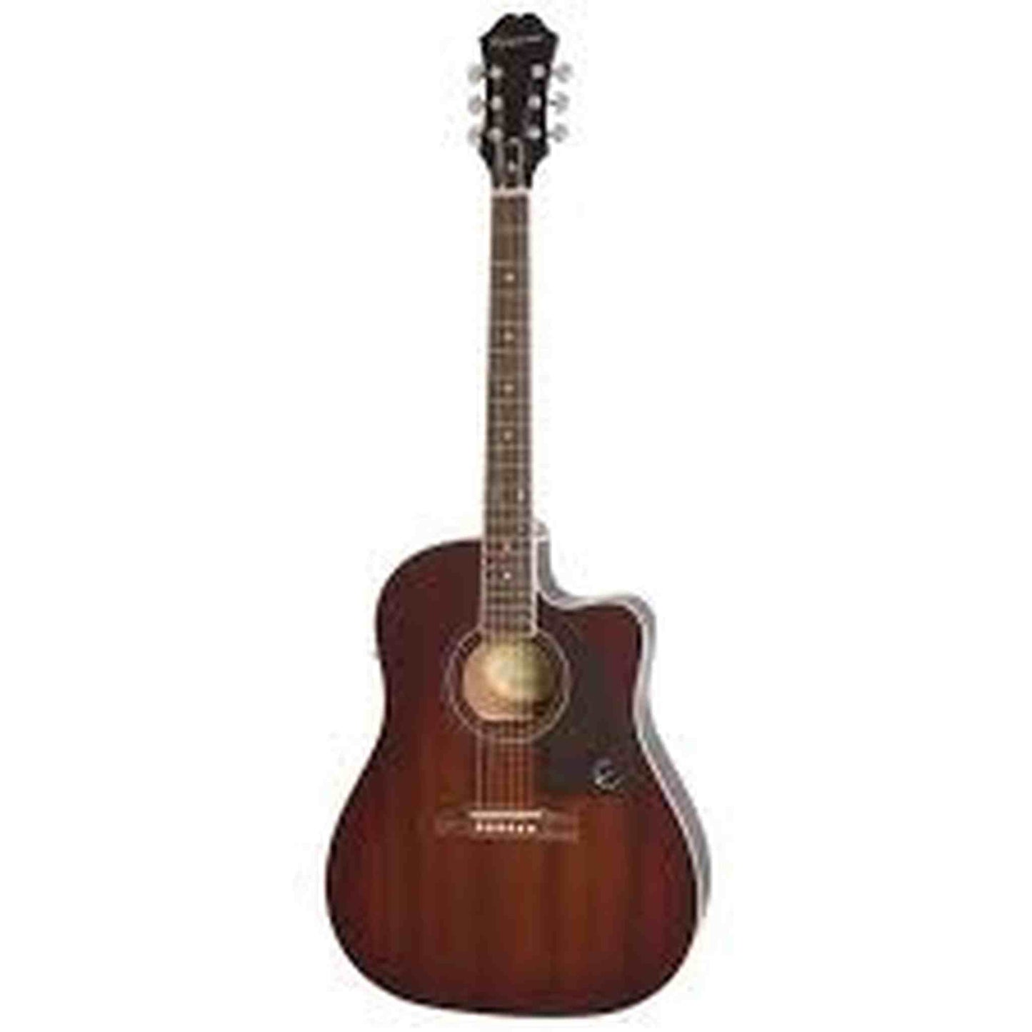 EPIPHONE AJ220SCE ACOUSTIC GUITAR - MAHOGANY BURST - Joondalup Music Centre