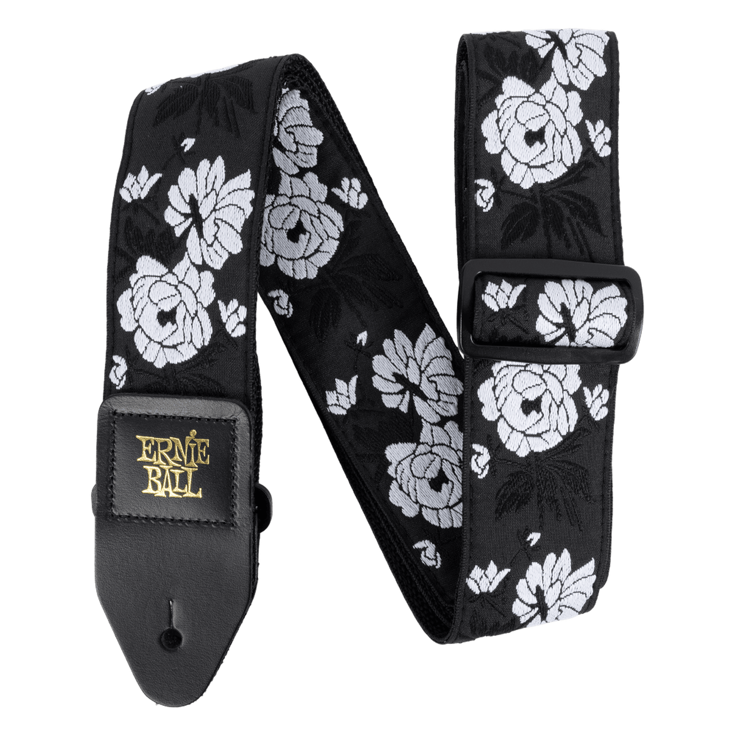 Ernie Ball Classic Jacquard Guitar Strap - Vanilla Rose - Joondalup Music Centre