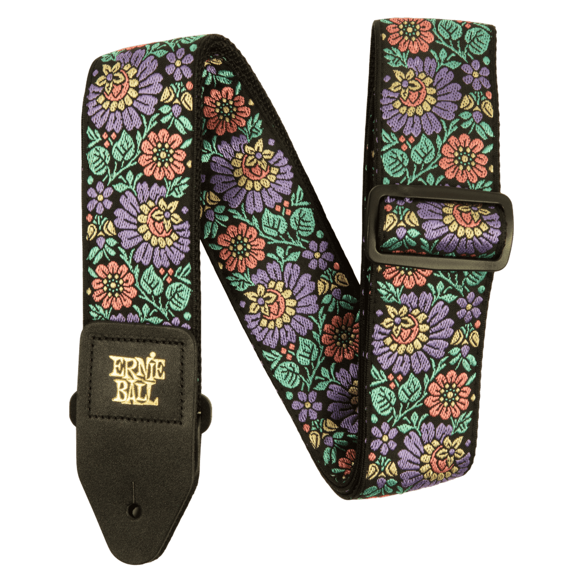 Ernie Ball Classic Jacquard Guitar Strap - Evening Bloom - Joondalup Music Centre