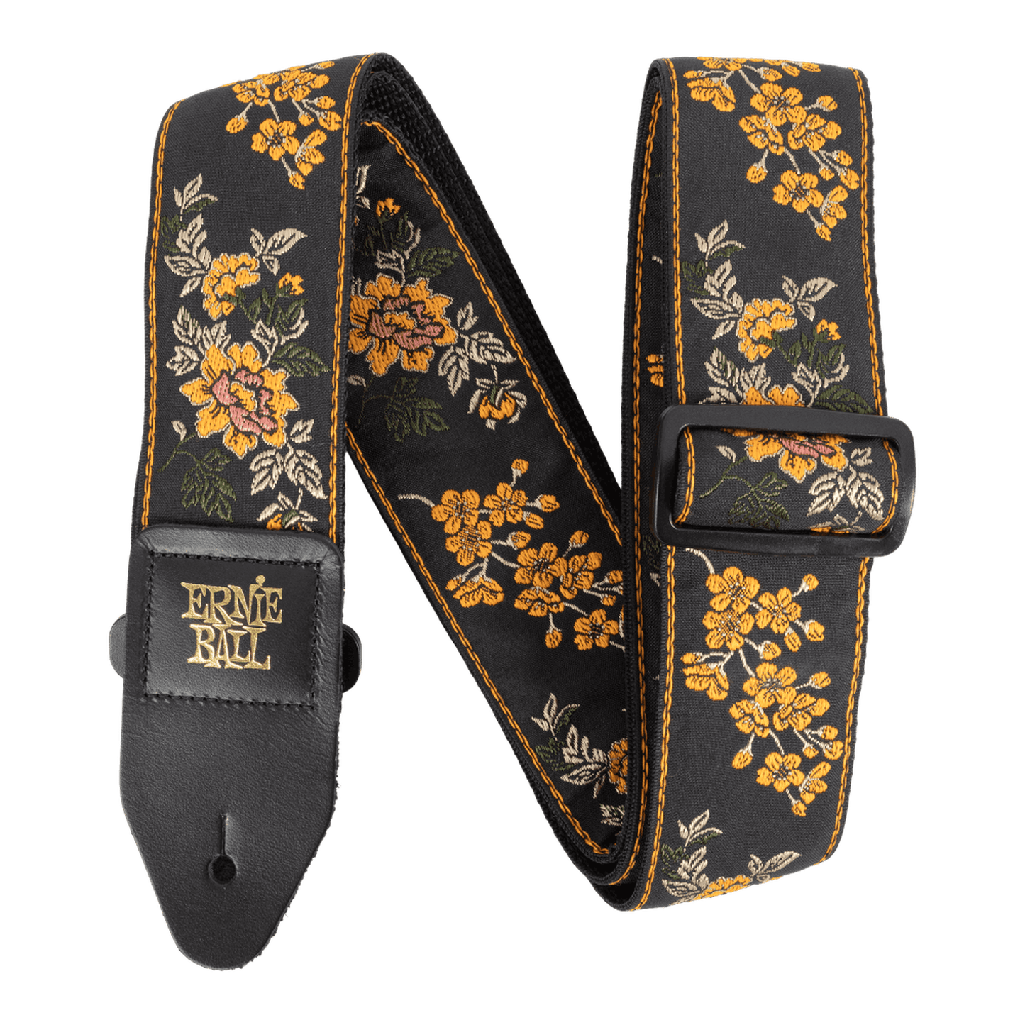 Ernie Ball Classic Jacquard Guitar Strap - Tangerine Blossom - Joondalup Music Centre