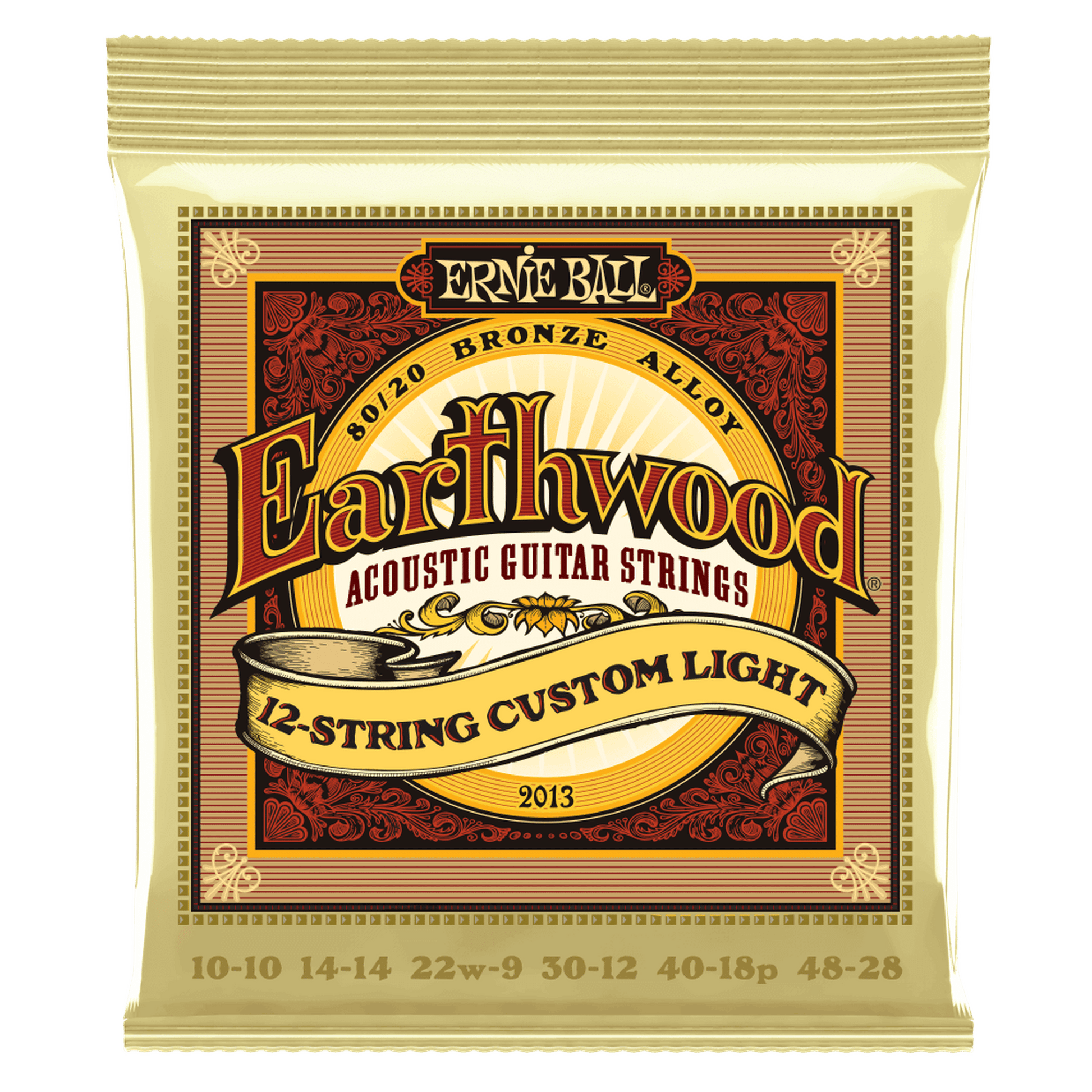 Ernie Ball Earthwood 80/20 Acoustic Guitar Strings - 10-50 - Joondalup Music Centre