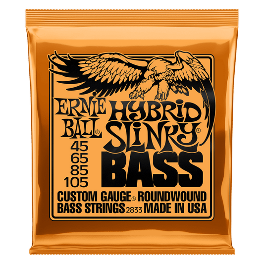 Ernie Ball Hybrid Slinky Bass Strings - 45-105 - Joondalup Music Centre
