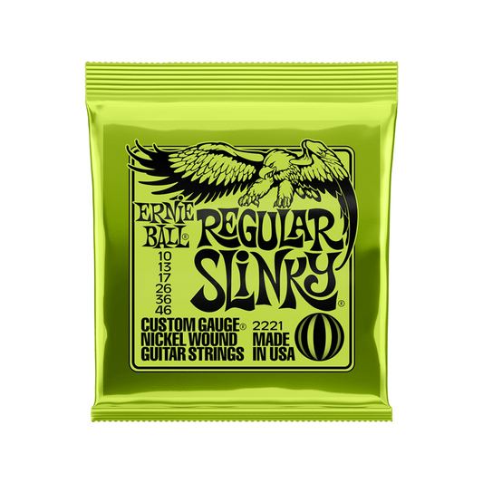 Ernie Ball Regular Slinky Electric Guitar Strings - 10-46 - Joondalup Music Centre