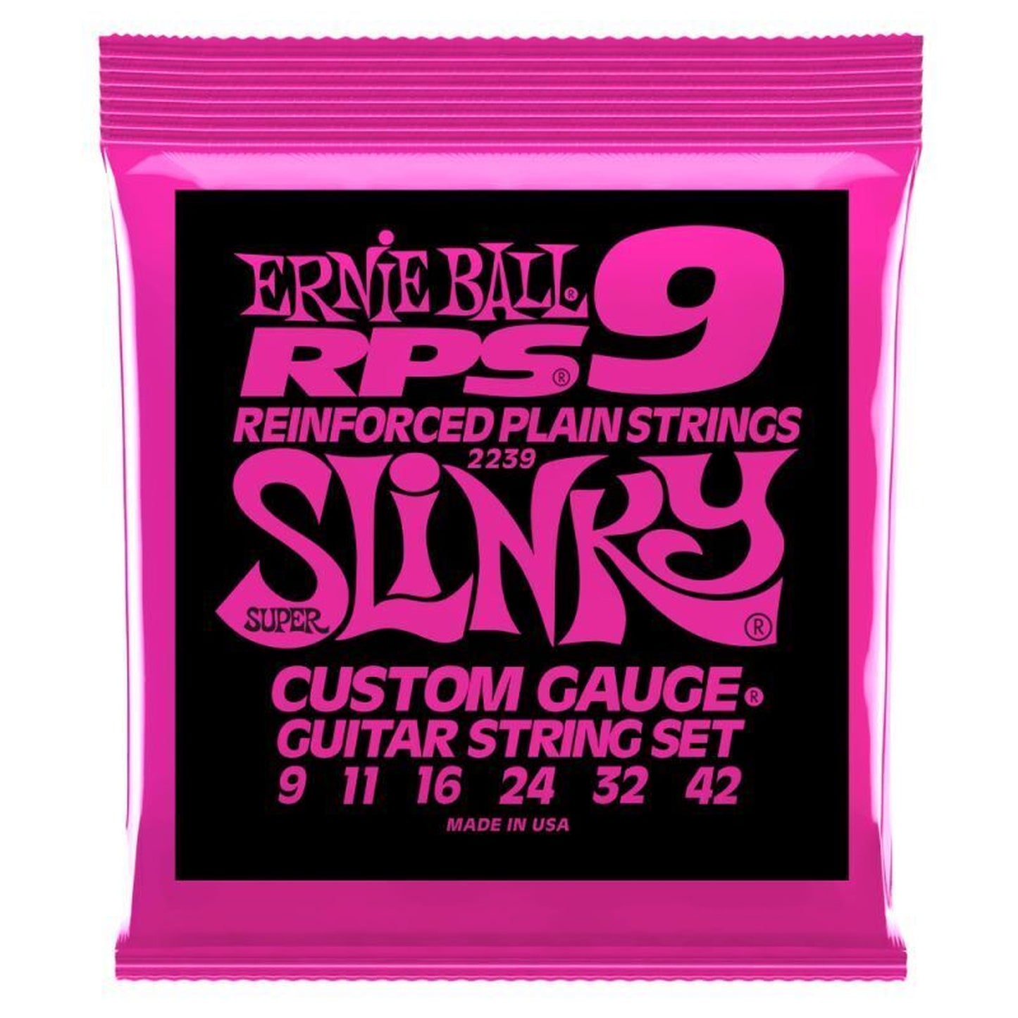 Ernie Ball RPS Super Slinky Electric Guitar Strings - 9-42 - Joondalup Music Centre