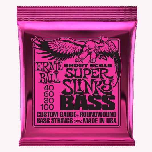 Ernie Ball Super Slinky Short Scale Bass Strings - 45-100 - Joondalup Music Centre