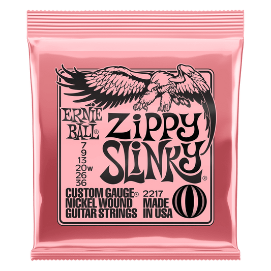 Ernie Ball Zippy Slinky Electric Guitar Strings - 7-36 - Joondalup Music Centre