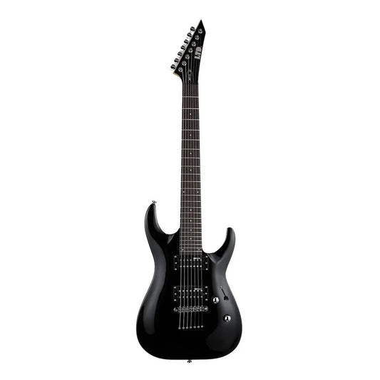 ESP LTD LMH-17 7 String Guitar - Black