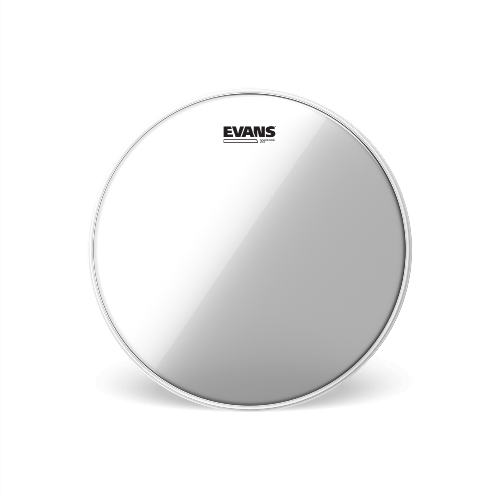 EVANS CLEAR 200 SNARE SIDE DRUM HEAD, 10 INCH - Joondalup Music Centre