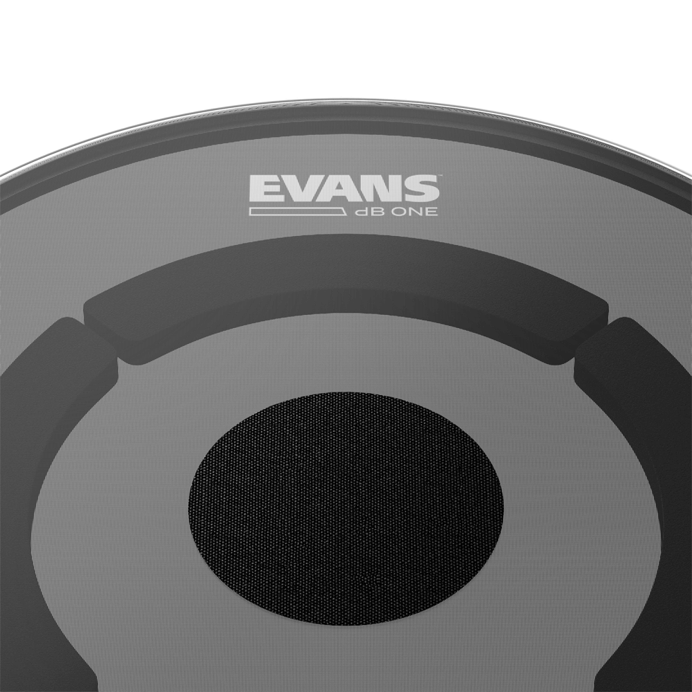 EVANS DB ONE LOW VOLUME DRUMHEAD, 12 INCH - Joondalup Music Centre