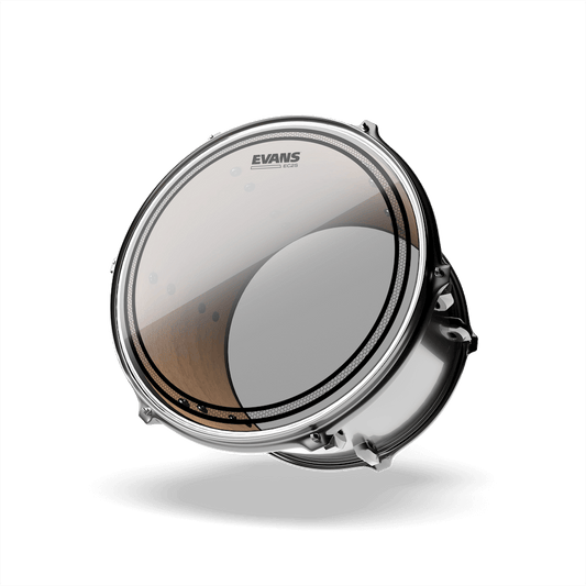 EVANS EC2 CLEAR DRUM HEAD, 15 INCH - Joondalup Music Centre