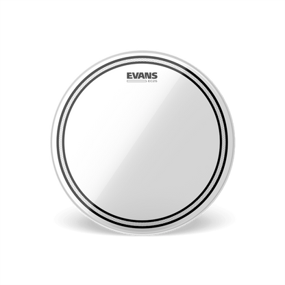EVANS EC2 CLEAR DRUM HEAD, 6 INCH - Joondalup Music Centre