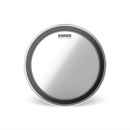 EVANS EMAD2 CLEAR BASS DRUM HEAD, 18 INCH - Joondalup Music Centre