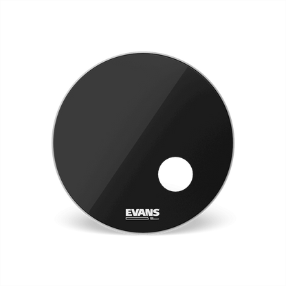 EVANS EQ3 RESONANT BLACK BASS DRUM HEAD, 22 INCH - Joondalup Music Centre