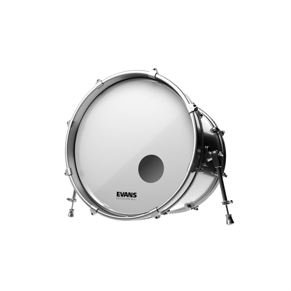 EVANS EQ3 RESONANT SMOOTH WHITE BASS DRUM HEAD, 20 INCH - Joondalup Music Centre