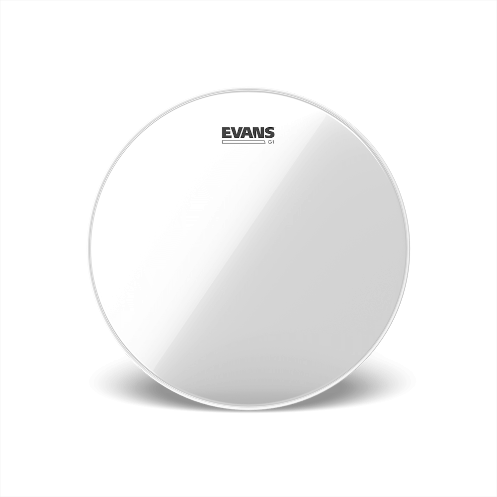 EVANS G1 CLEAR DRUM HEAD, 13 INCH - Joondalup Music Centre