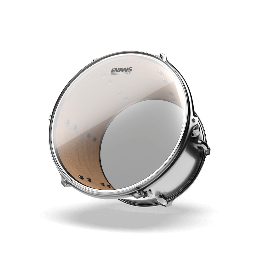 EVANS G1 CLEAR DRUM HEAD, 13 INCH - Joondalup Music Centre