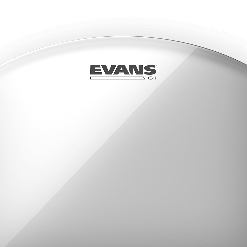 EVANS G1 CLEAR DRUM HEAD, 13 INCH - Joondalup Music Centre