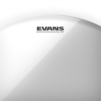 EVANS G1 CLEAR DRUM HEAD, 13 INCH - Joondalup Music Centre