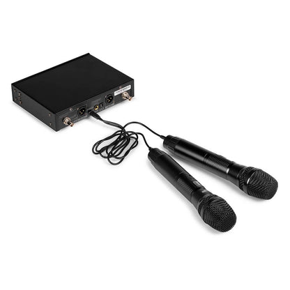 Power Dynamics PD522 UHF Duel Wireless Microphone Set