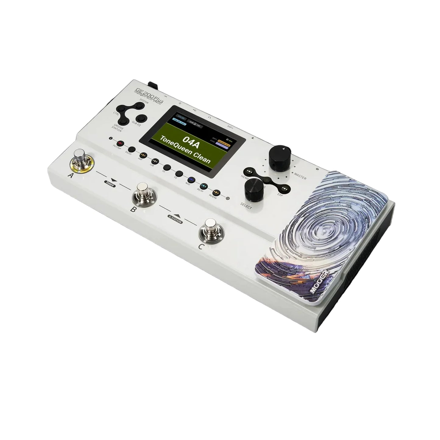 Mooer GE-200 Plus Guitar Multi-Effects Processor - White