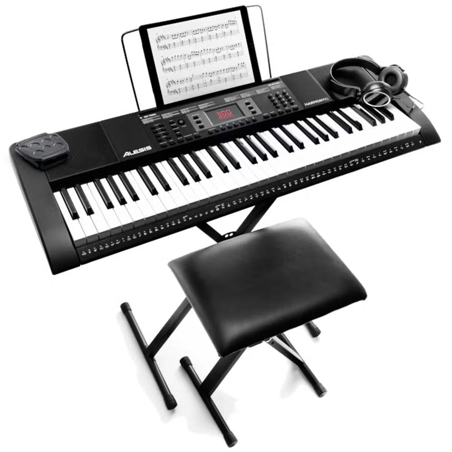 Alesis Harmony 61 MK4 61-Key Portable Keyboard Package