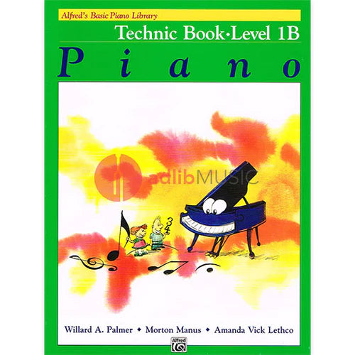 Alfreds Basic Piano Library Technic Book Level 1B - Joondalup Music Centre