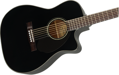 FENDER CC60SCE CONCERT ACOUSTIC GUITAR BLACK - Joondalup Music Centre