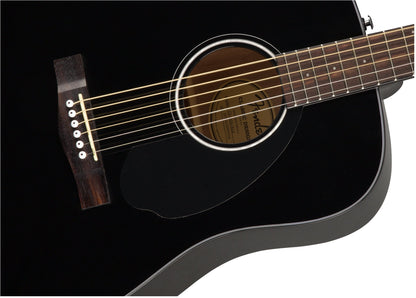 Fender CD-60S Acoustic Guitar - Black - Joondalup Music Centre