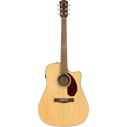 FENDER CD140SCE DREADNAUGHT ACOUSTIC GUITAR W/ CASE NATURAL - Joondalup Music Centre