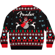 Fender Ugly Xmas Sweater - Black - Large - Joondalup Music Centre