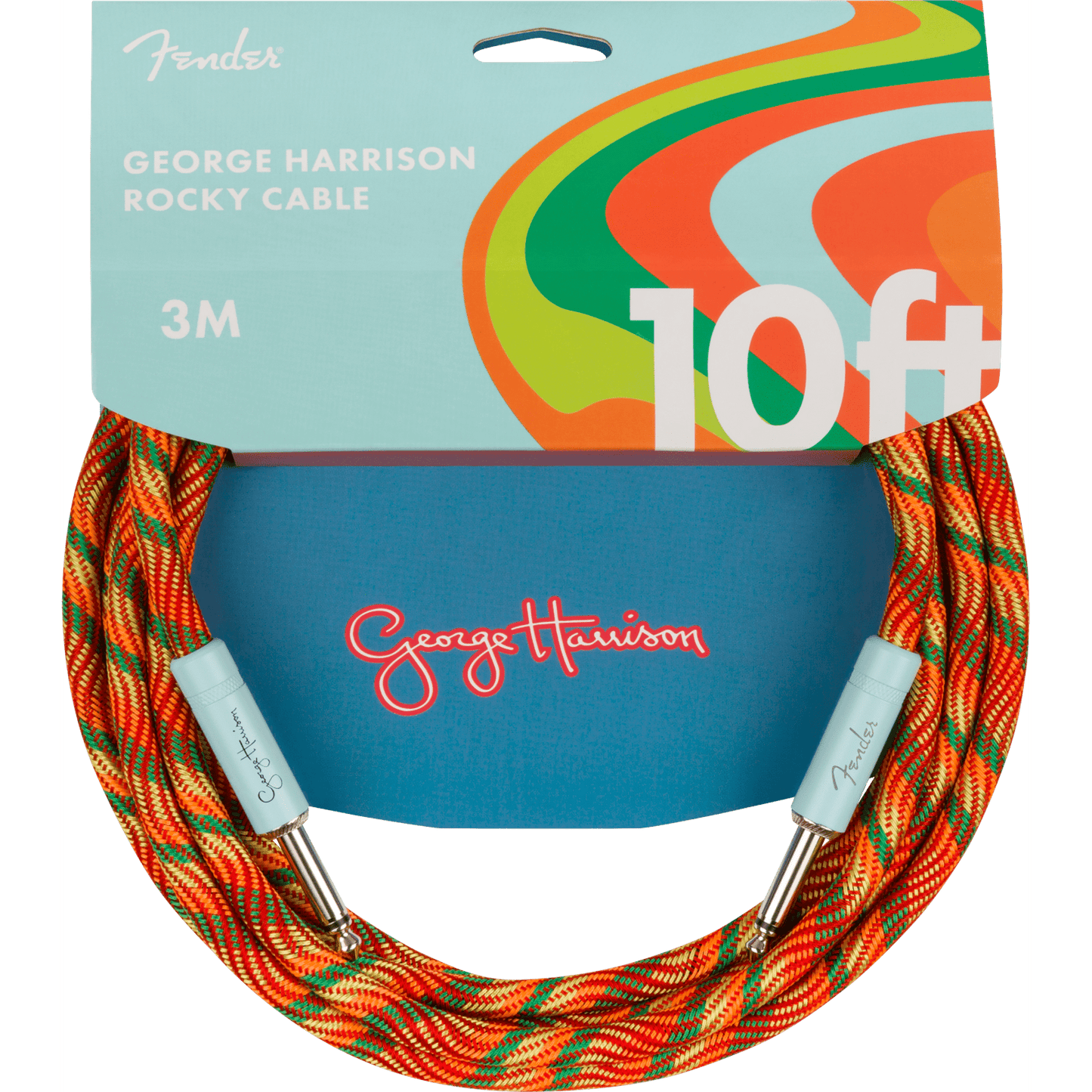 Fender George Harrison Rocky Instrument Cable 10ft - Joondalup Music Centre