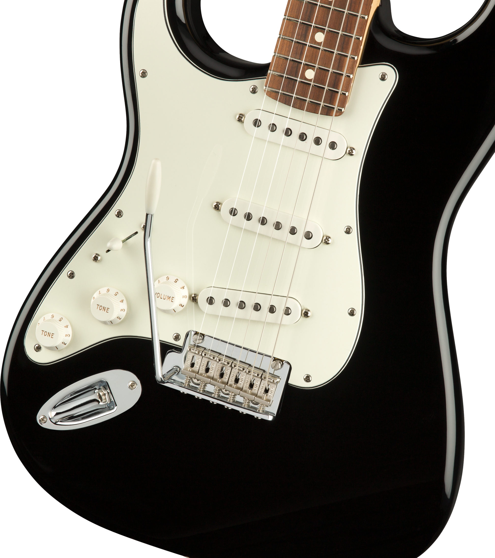 Fender Player Stratocaster Electric Guitar Left Handed - Pau Ferro - Black - Joondalup Music Centre