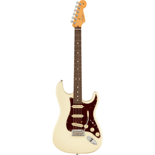 Fender American Professional II Stratocaster Electric Guitar - RW - Olympic White - Joondalup Music Centre