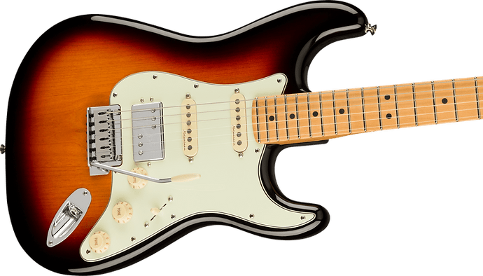Fender Player Plus Stratocaster HSS Electric Guitar - Maple/ 3-Tone Sunburst - Joondalup Music Centre
