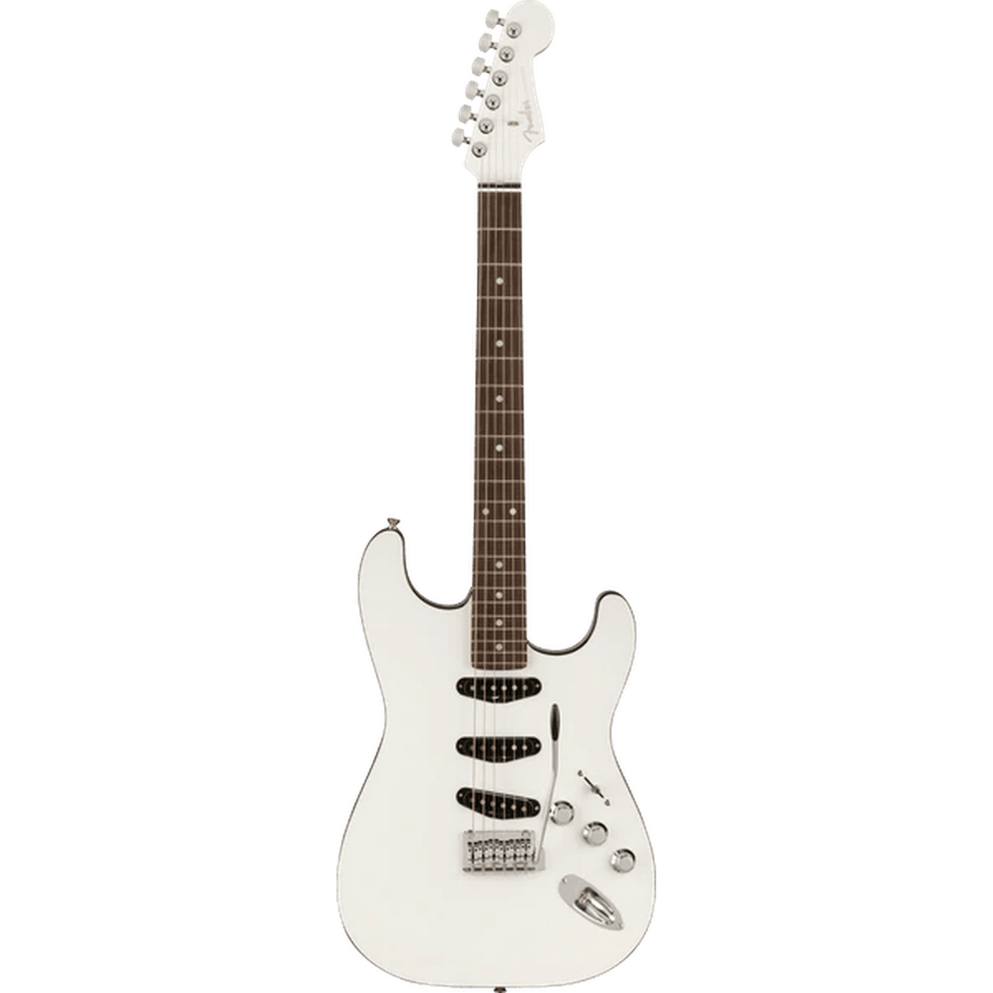 Fender Aerodyne Stratocaster Electric Guitar - RW - Bright White - Joondalup Music Centre