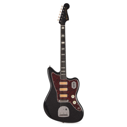Fender Limited Edition Gold Foil Jazzmaster Black Sparkle w/Gold Foil Pickups