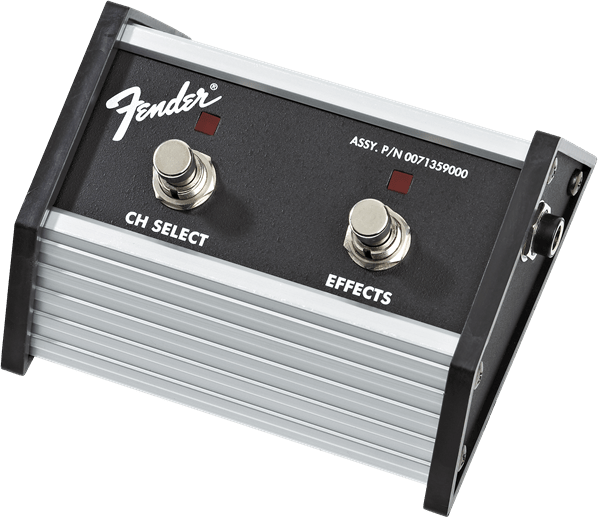 FENDER 2-BUTTON FOOTSWITCH: CHANNEL SELECT-EFFECTS ON-OFF - Joondalup Music Centre