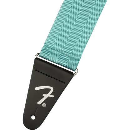 Fender American Pro Seatbelt Strap - Miami Blue - Joondalup Music Centre