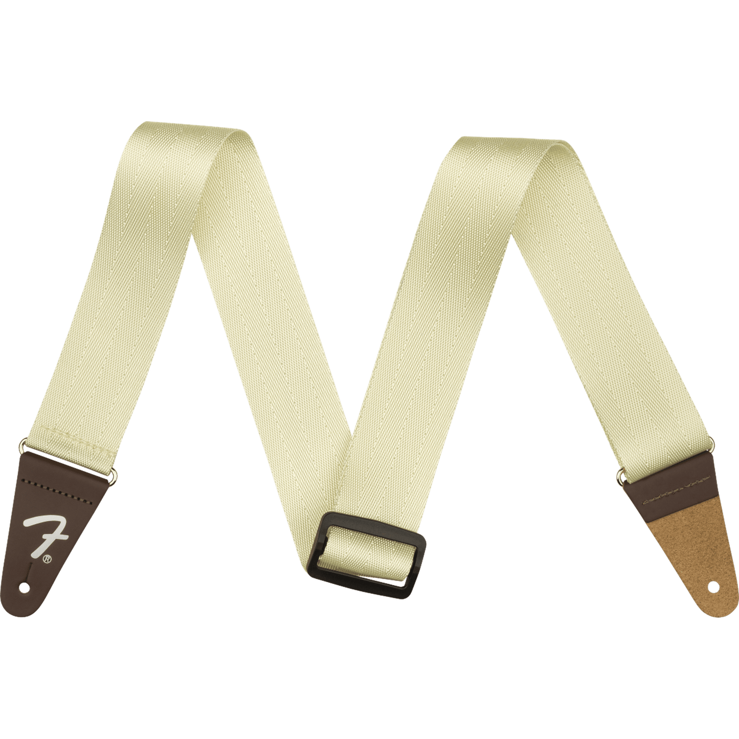 Fender American Pro Seatbelt Strap - Olympic White - Joondalup Music Centre