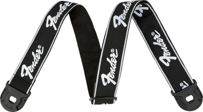 FENDER QUICKGRIP 2 STRAP RUNNING LOGO - Joondalup Music Centre