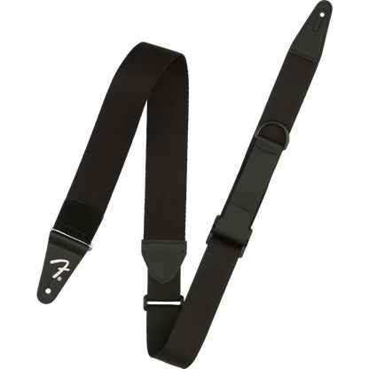 FENDER RIGHT HEIGHT RAYON STRAP BLACK - Joondalup Music Centre